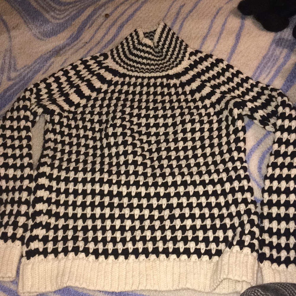 Chunky knit sweater